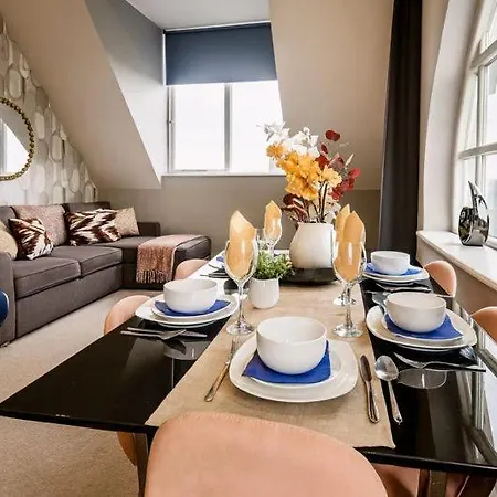 Appartement Luxury 2-bed Penthouse In Stunning Views Prime Location Harrogate